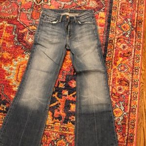 7 for all mankind dojo jeans EUC size 27
